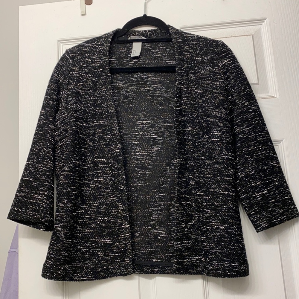 H&M Black Tweed Blazer - Picture 1 of 4